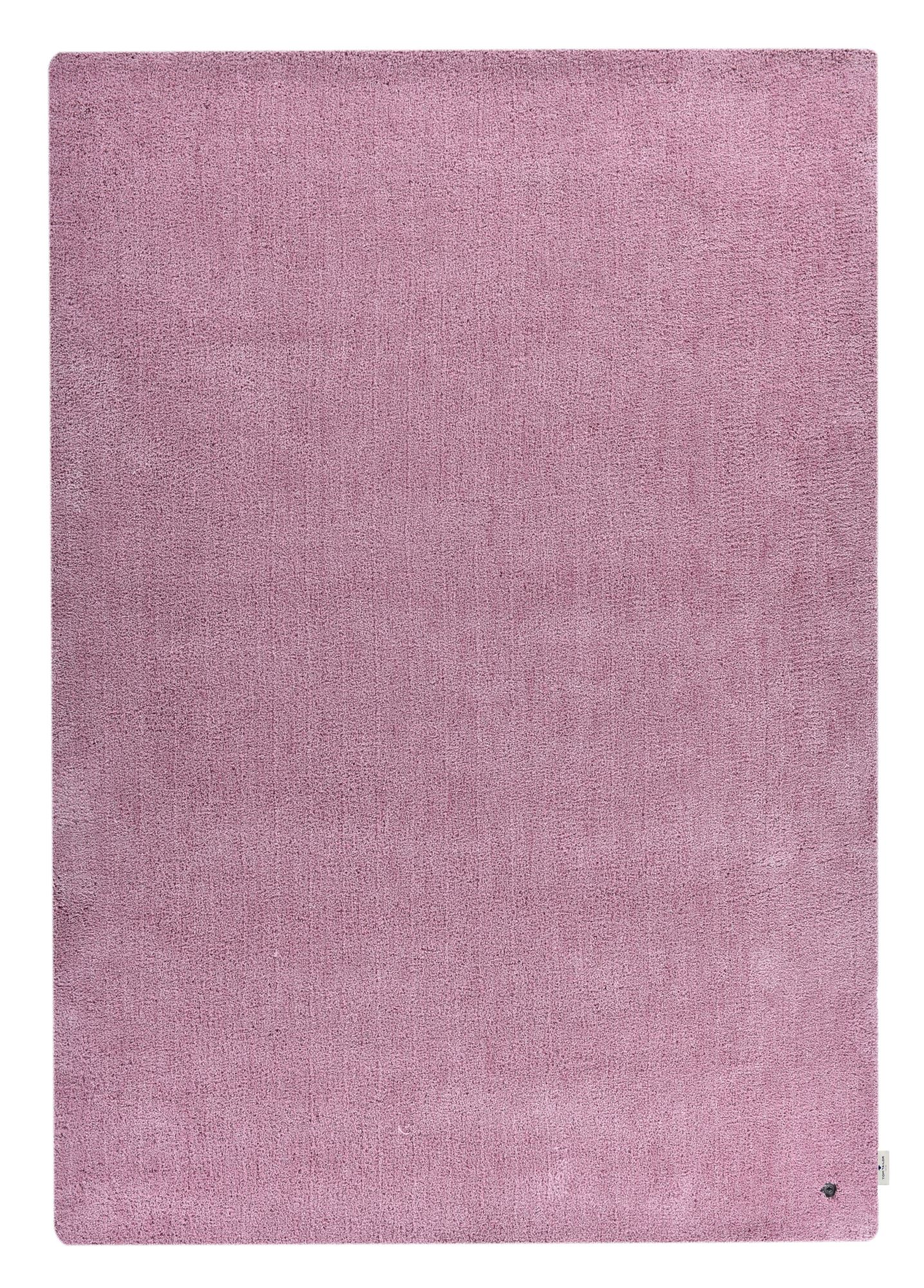 Tapis shaggy - tufté à la main - en polyester - rose 65x135 cm Tapis shaggy - tufté à la main - en polyester - rose 65x135 cm