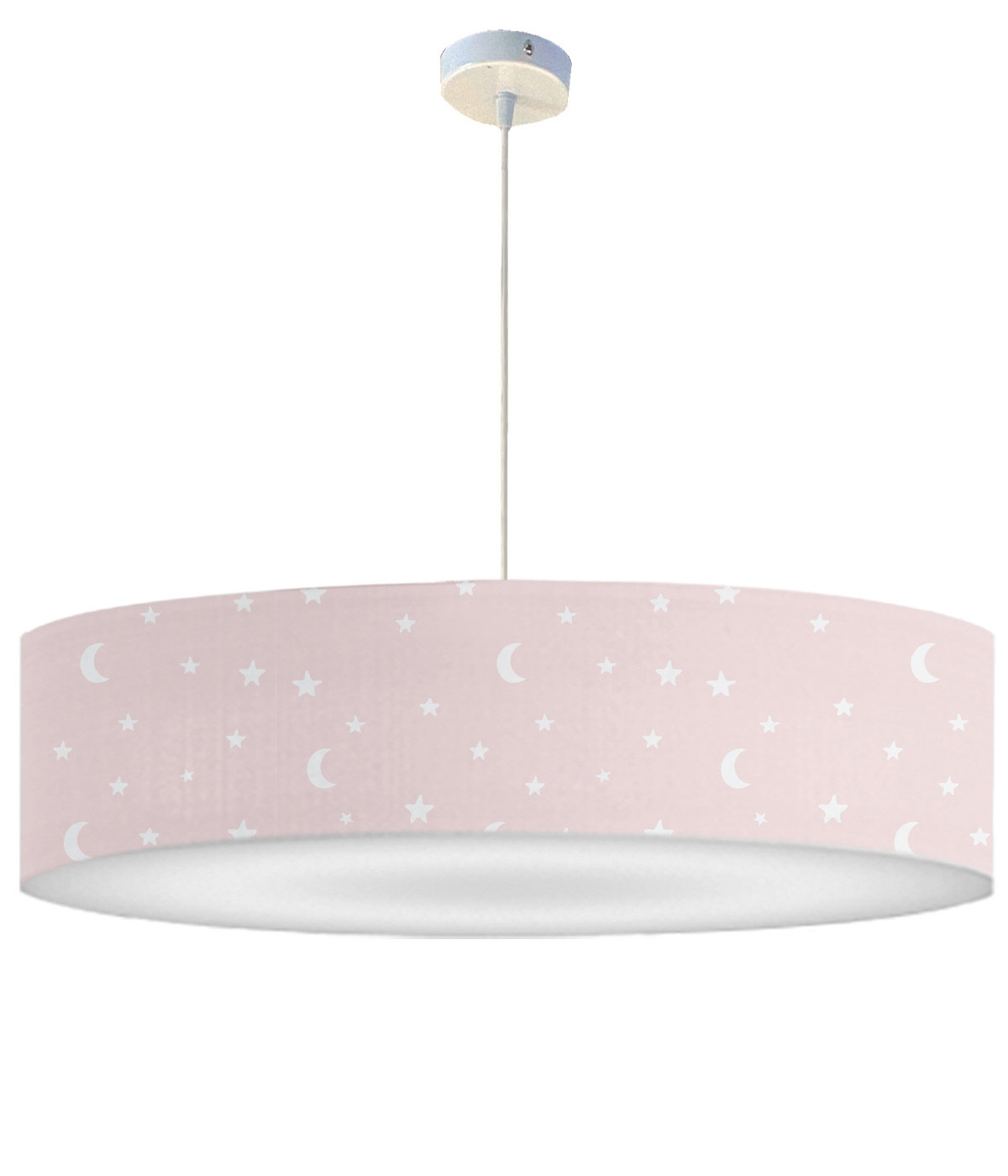 Suspension Enfant Lune Rose D 60 x H 30 Suspension Enfant Lune Rose D 60 x H 30