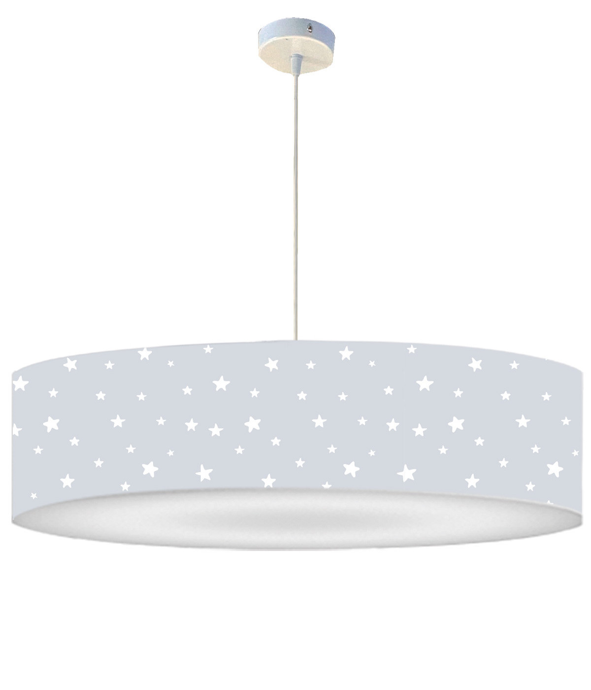 Suspension Enfant Etoiles Grise D 60 x H 30