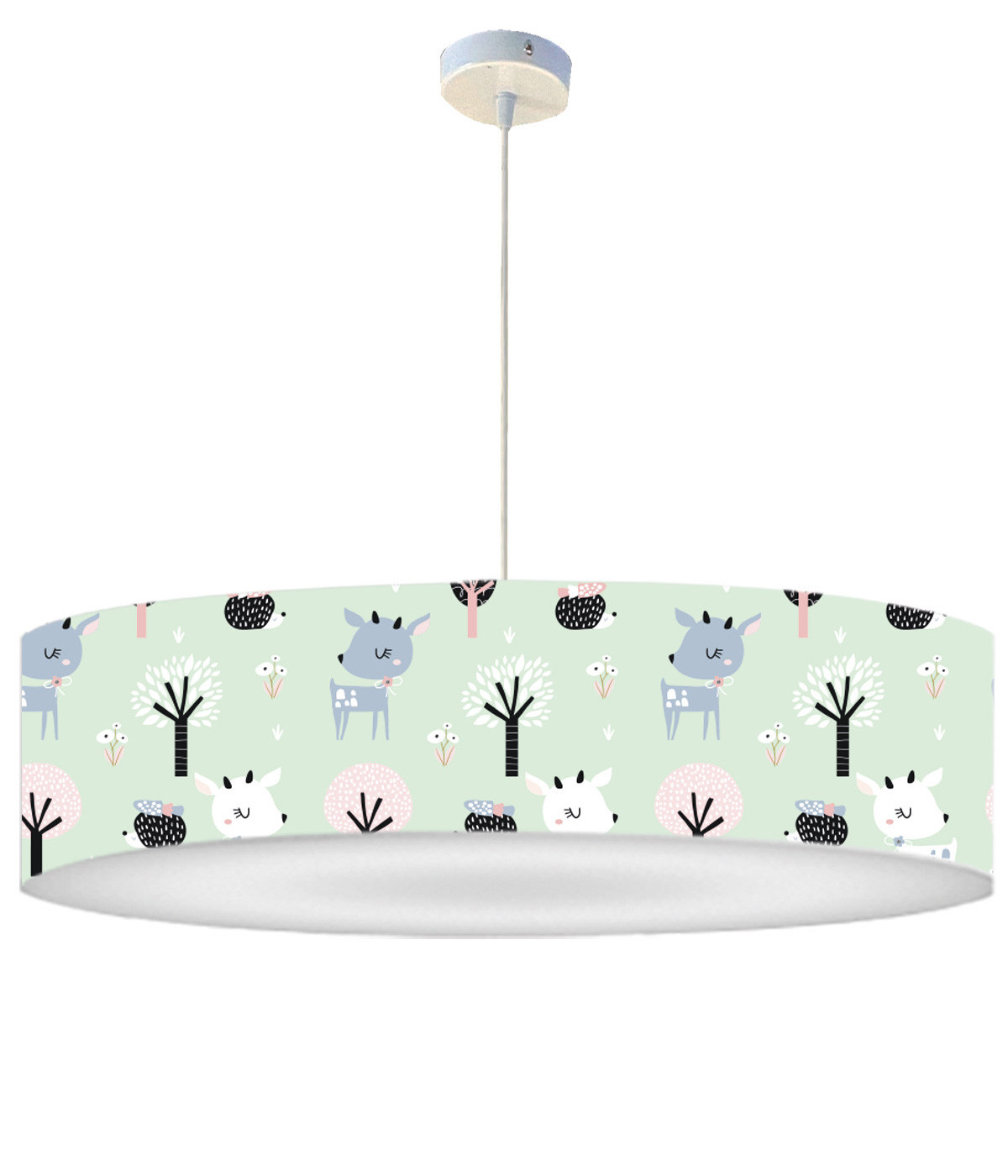 Suspension Enfant Rennes Vert Pastel D 60 x H 30 Suspension Enfant Rennes Vert Pastel D 60 x H 30