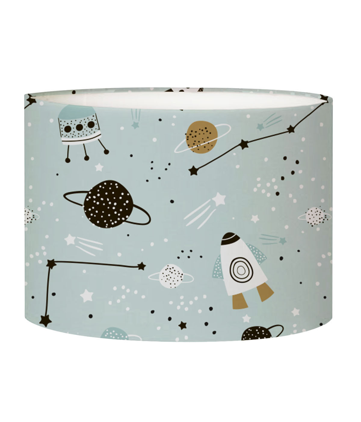 Abat-jour lampadaire enfant Planète Petit Bleu D 45 x H 25 Abat-jour lampadaire enfant Planète Petit Bleu D 45 x H 25
