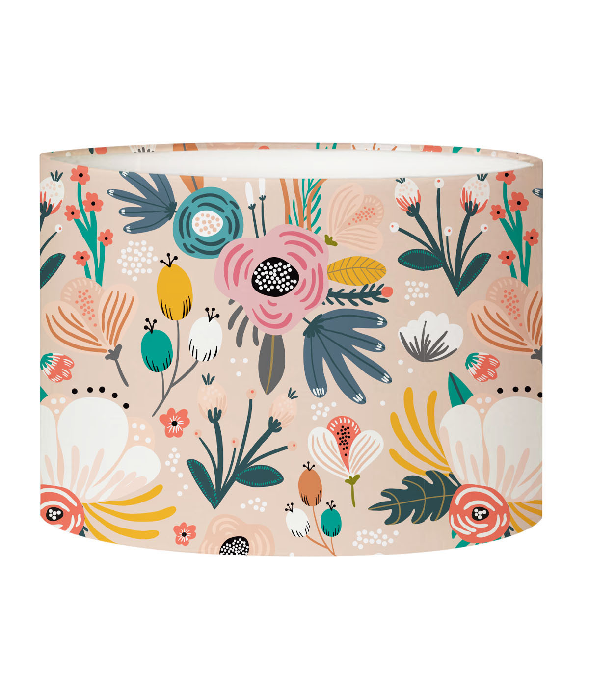 Abat-jour lampadaire enfant Floral Nymphéa D 45 x H 25 Abat-jour lampadaire enfant Floral Nymphéa D 45 x H 25