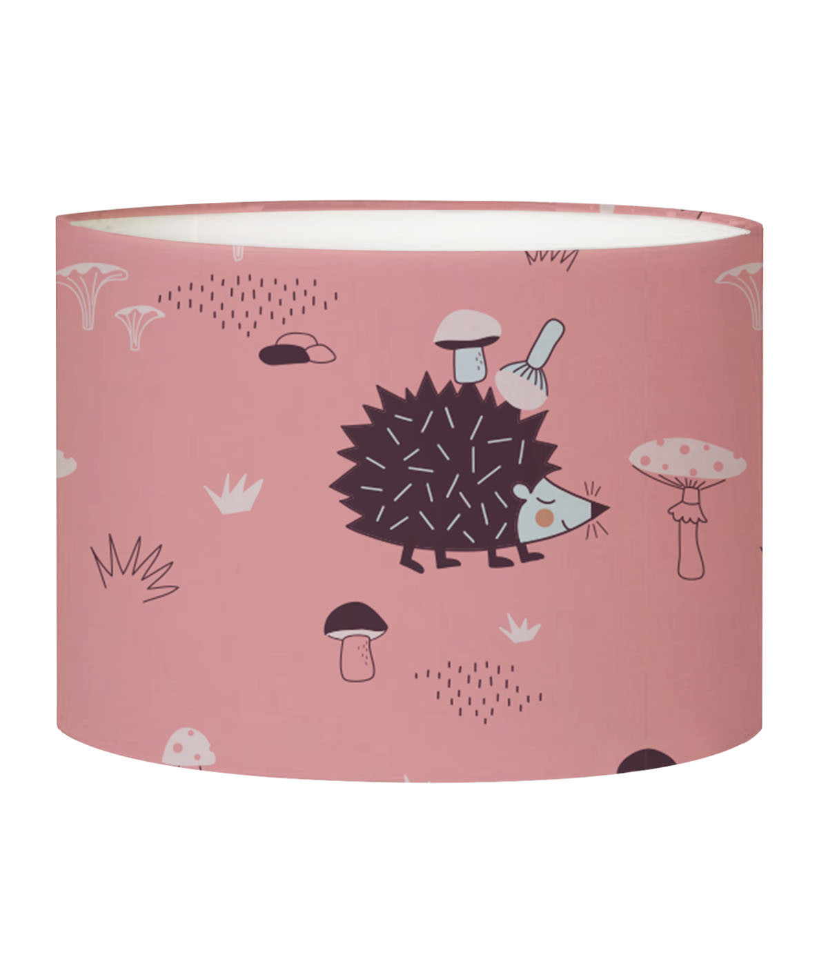 Abat-jour lampadaire enfant Hérisson Rose Doux D 45 x H 25 Abat-jour lampadaire enfant Hérisson Rose Doux D 45 x H 25