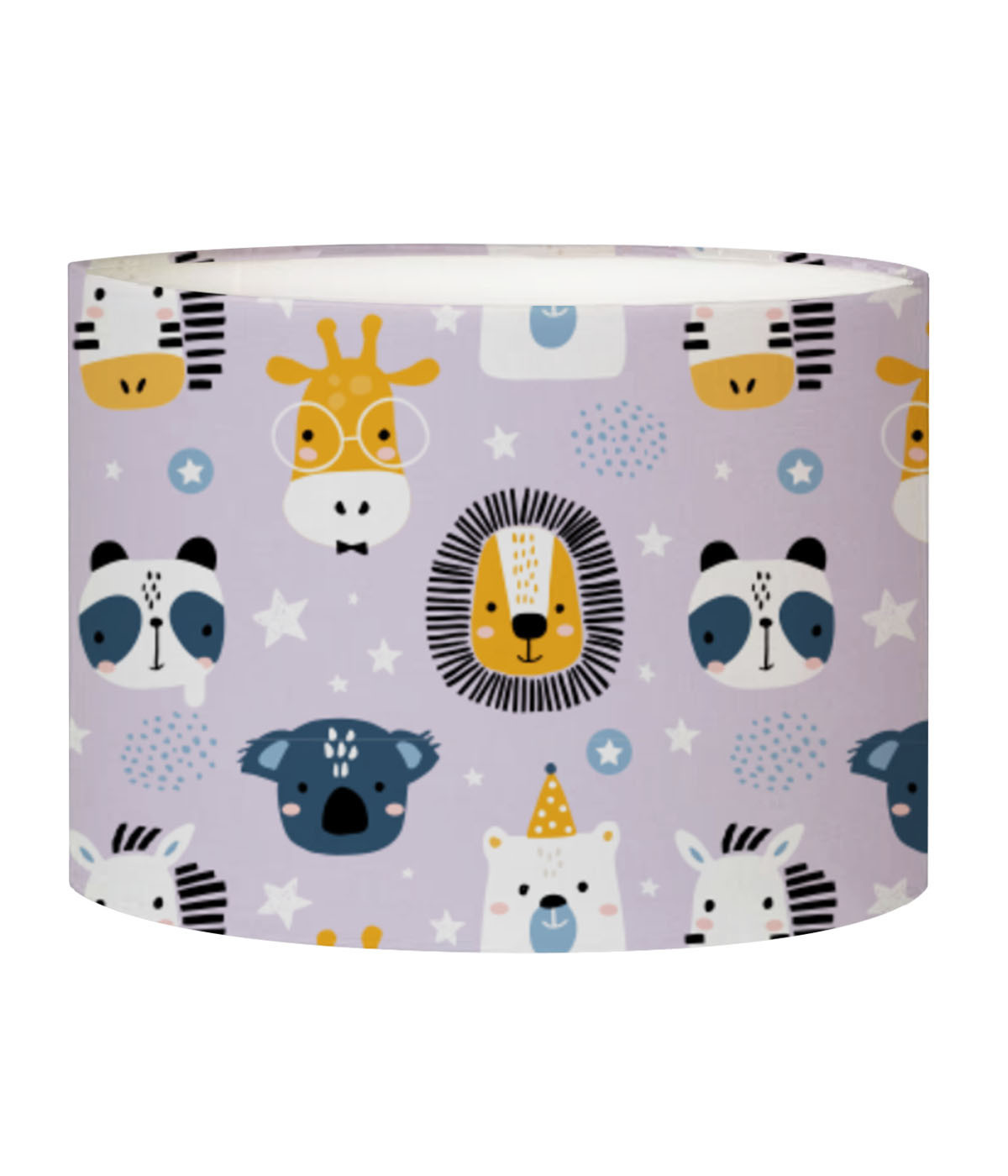 Abat-jour lampadaire enfant Savane Lavande D 45 x H 25 Abat-jour lampadaire enfant Savane Lavande D 45 x H 25