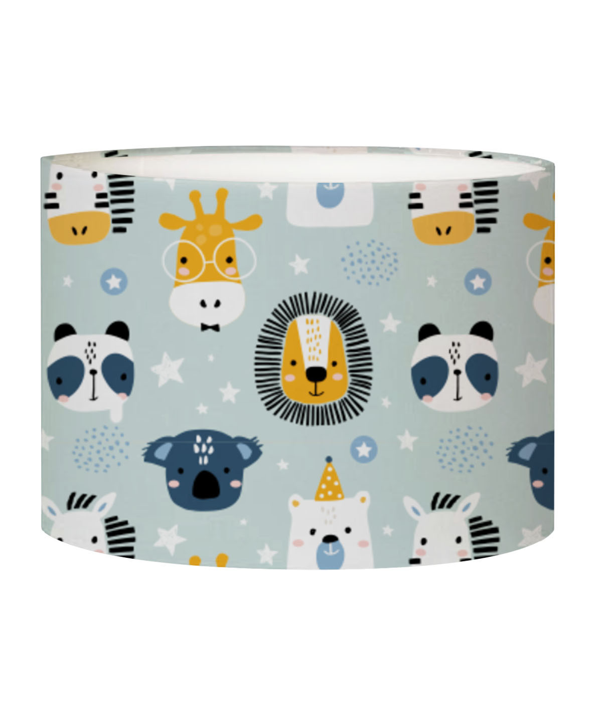 Abat-jour lampadaire enfant Savane Petit Bleu T 45 x H 25 Abat-jour lampadaire enfant Savane Petit Bleu T 45 x H 25