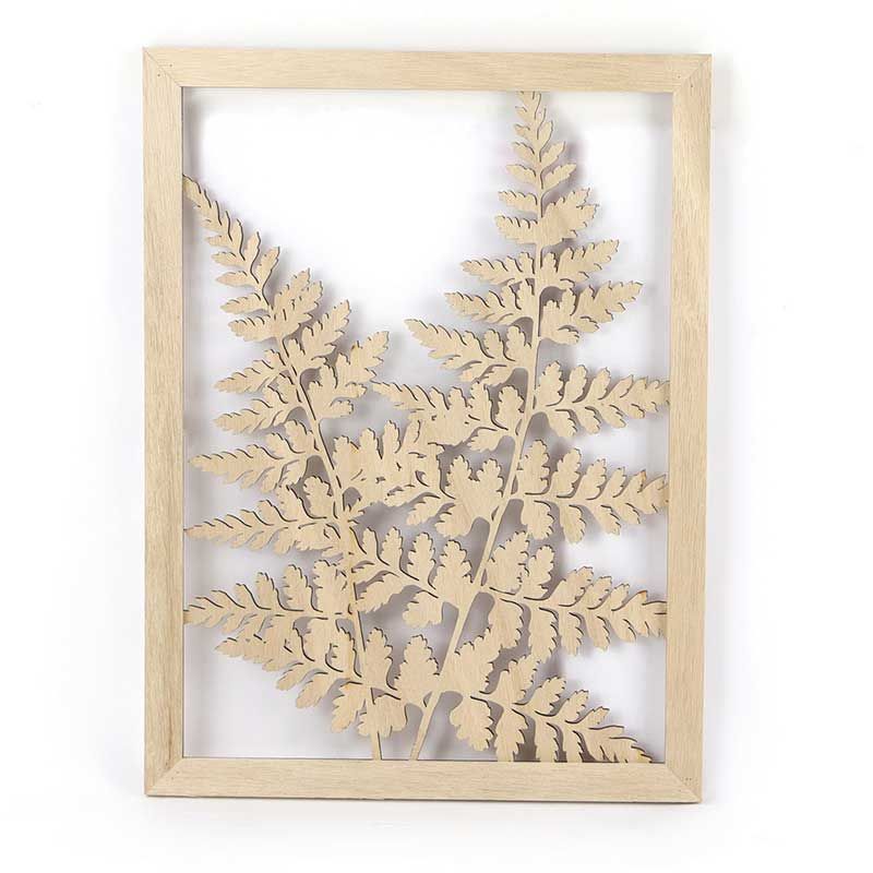 Cadre ajouré en bois Fougère 40 x 30 cm Cadre ajouré en bois Fougère 40 x 30 cm