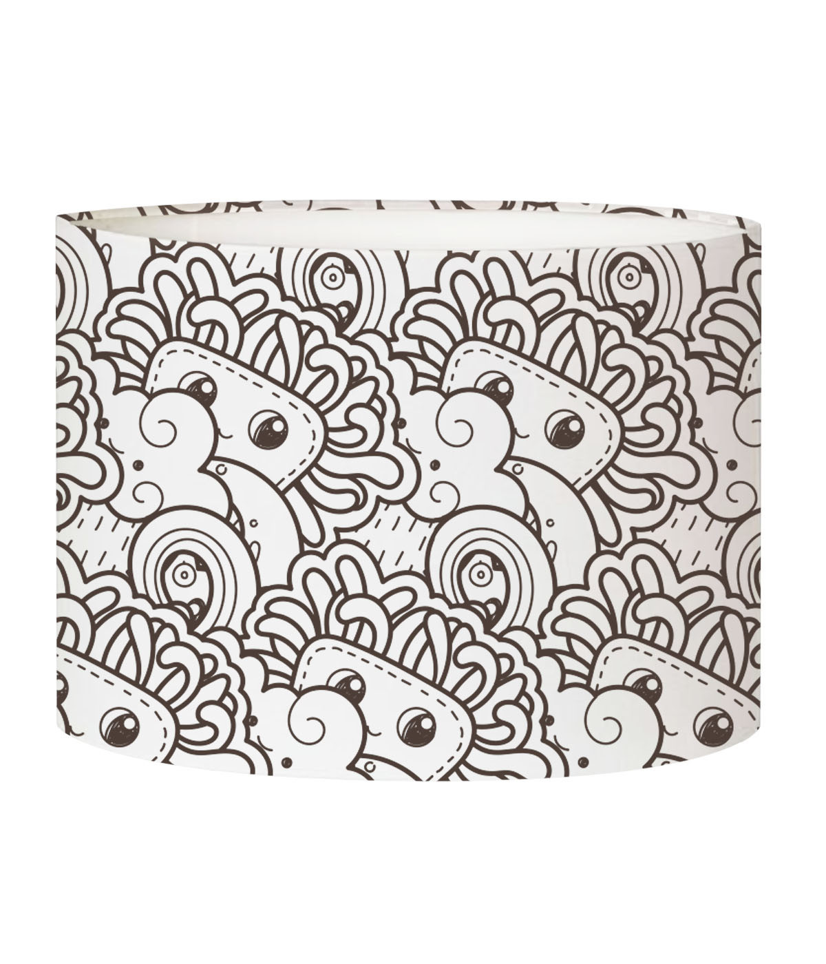 Abat-jour chevet enfant Doodle Tendre D 25 x H 20 Abat-jour chevet enfant Doodle Tendre D 25 x H 20