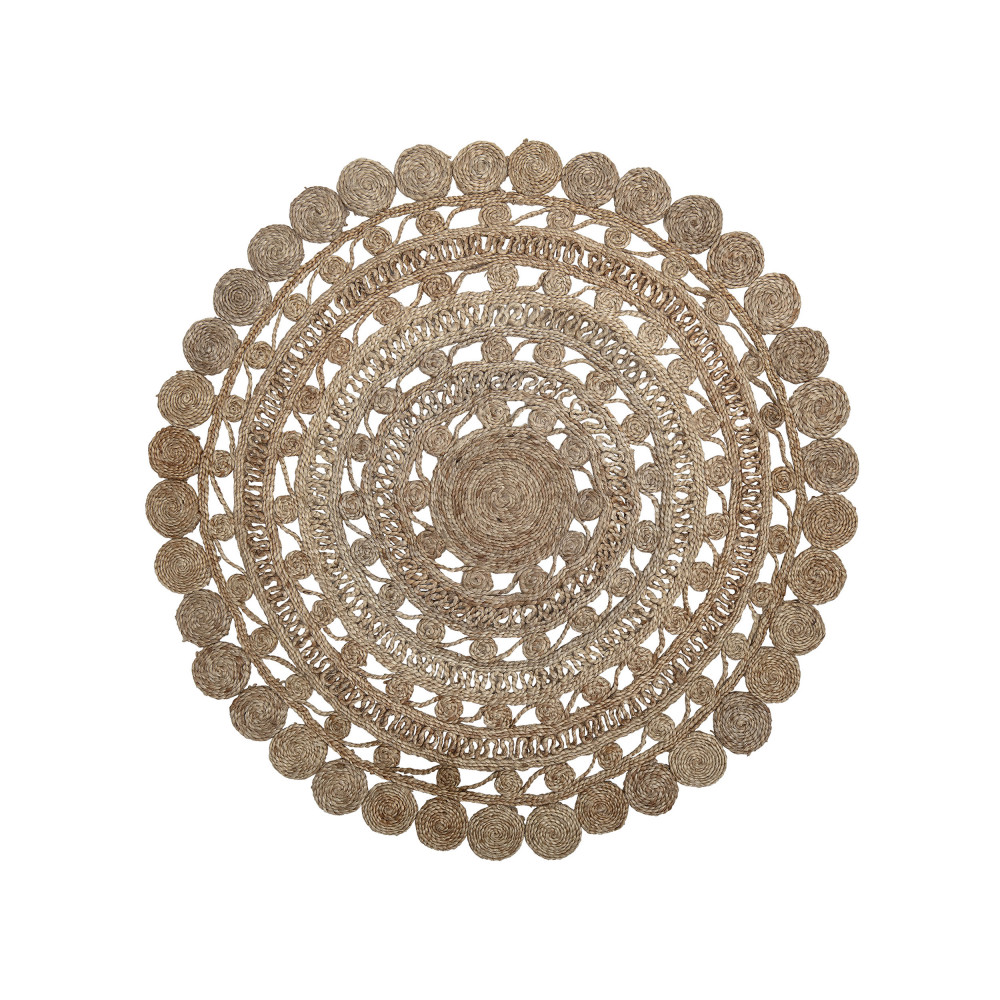 Tapis Cassie rond en jute D120cm Tapis Cassie rond en jute D120cm