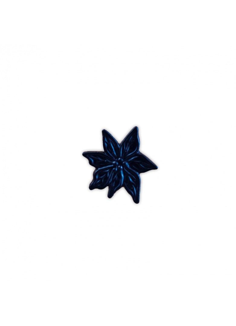 Bouton de porte edelweiss noir Bouton de porte edelweiss noir