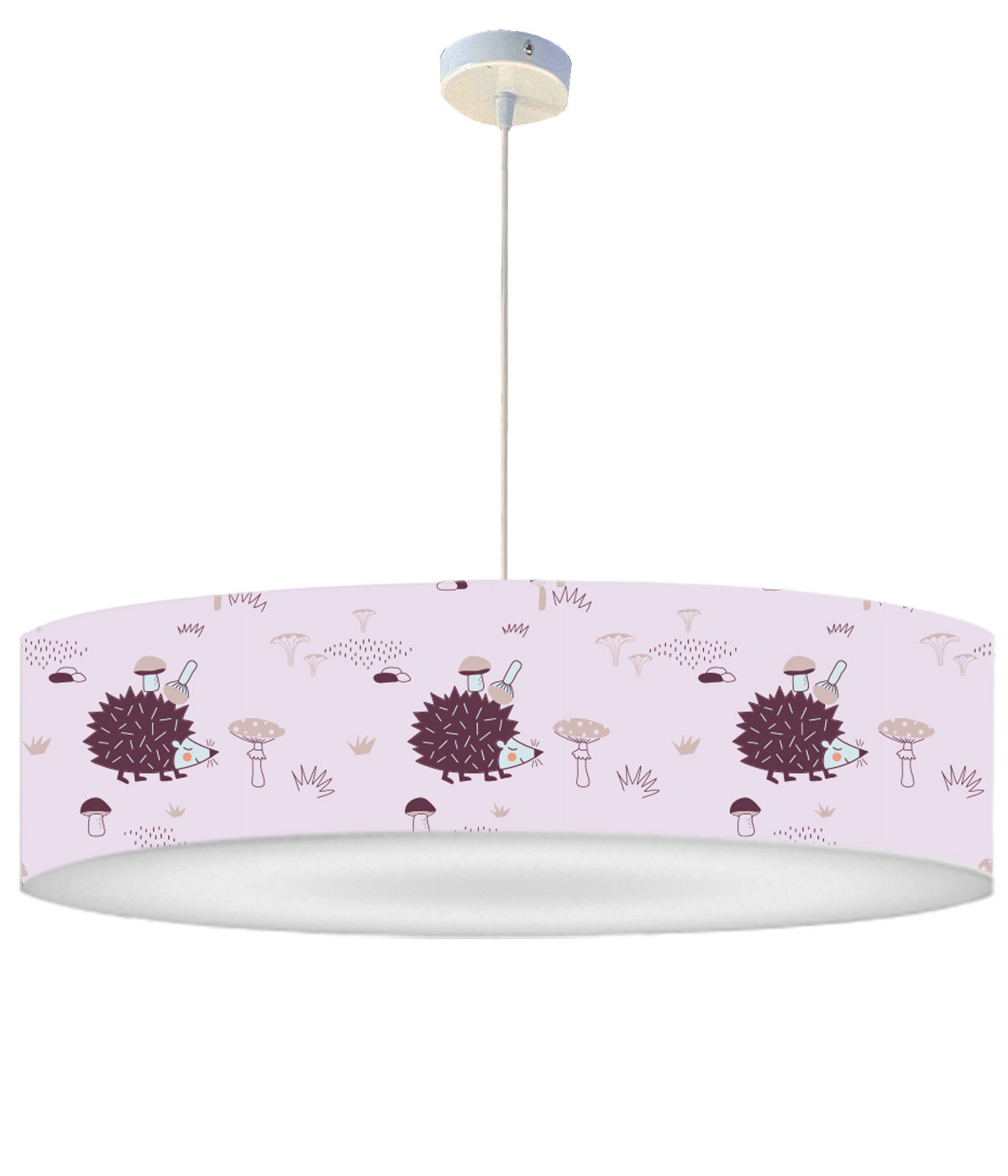Suspension Enfant Hérisson Lavande D 60 x H 30 Suspension Enfant Hérisson Lavande D 60 x H 30