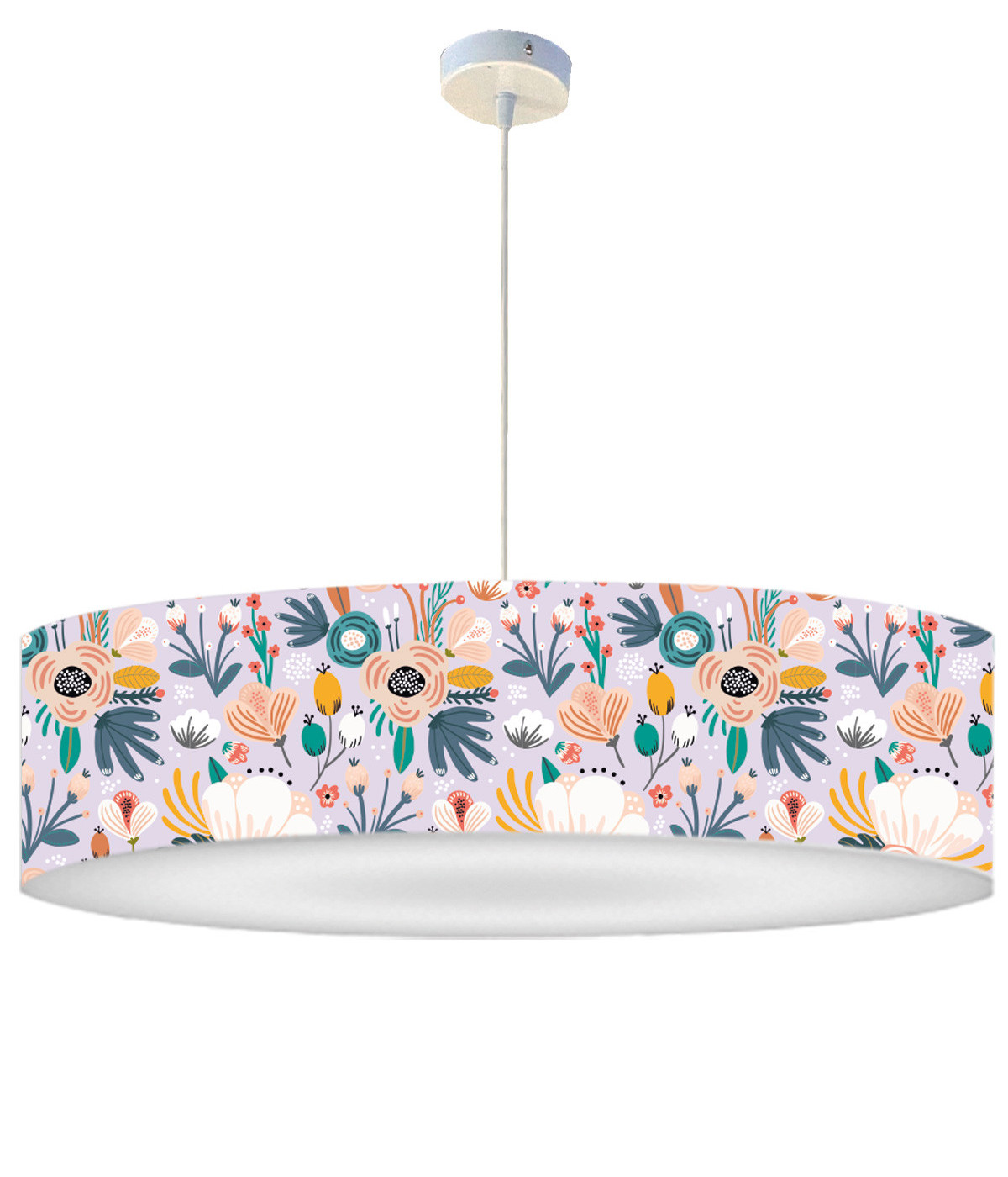 Suspension Enfant Floral Lavande D 60 x H 30 Suspension Enfant Floral Lavande D 60 x H 30