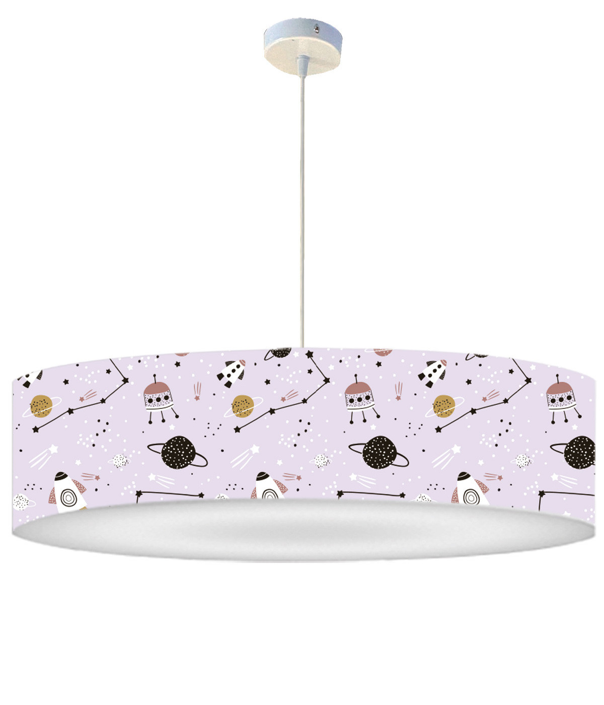 Suspension Enfant Planète Lavande D 60 x H 30 Suspension Enfant Planète Lavande D 60 x H 30