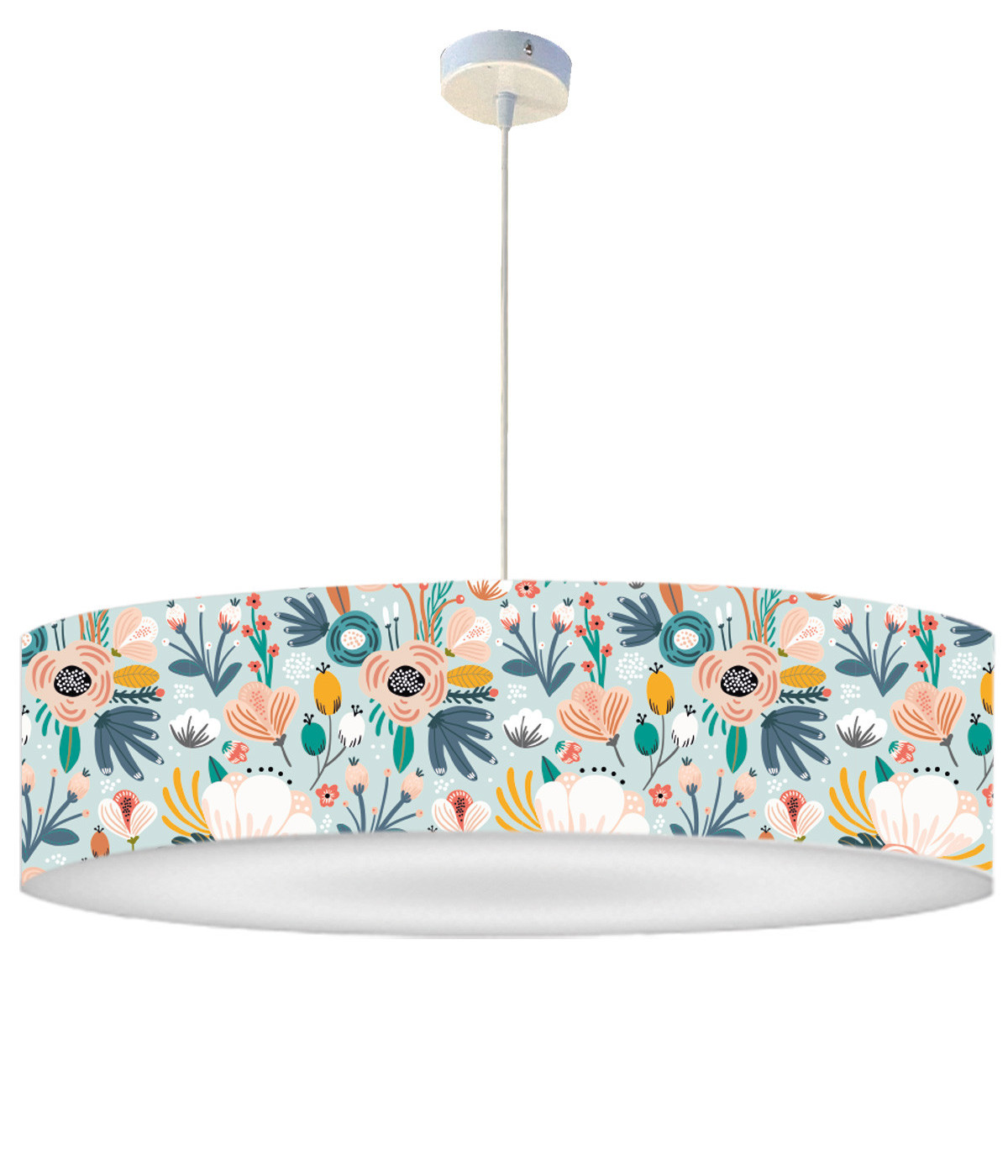 Suspension Enfant Floral bleu doux D 60 x H 30 Suspension Enfant Floral bleu doux D 60 x H 30