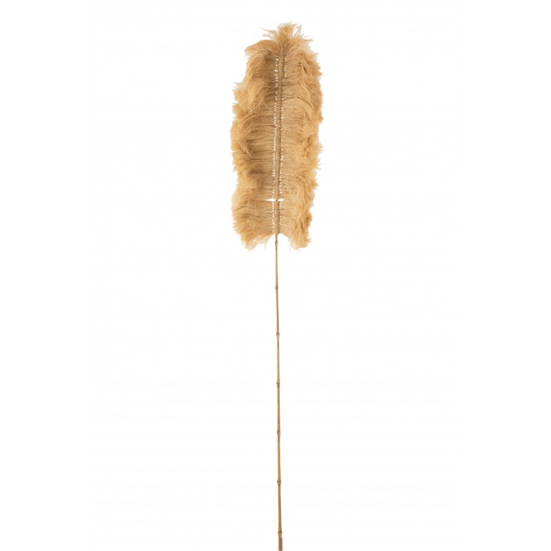 Branche herbe rotin beige H170cm Branche herbe rotin beige H170cm