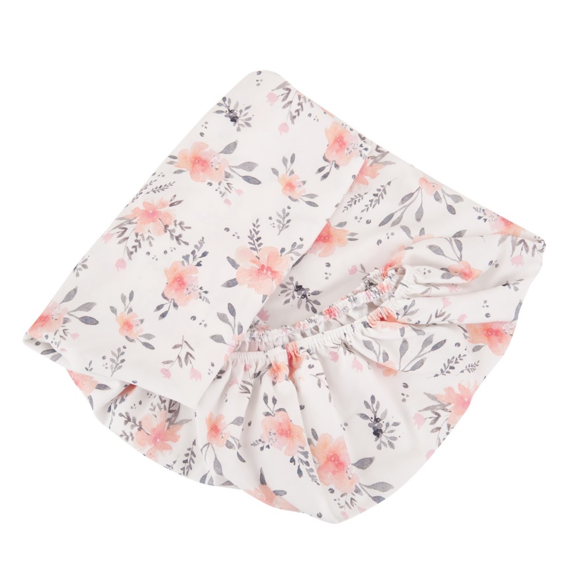 Drap housse bébé en coton blanc 70x140 Drap housse bébé en coton blanc 70x140