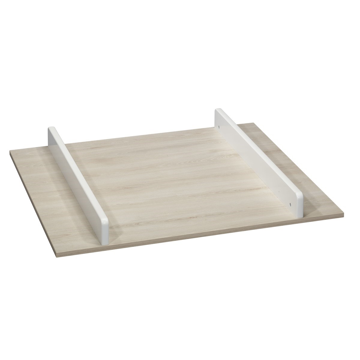Plan à langer 15kg dessus integral en mdf beige clair Plan à langer 15kg dessus integral en mdf beige clair