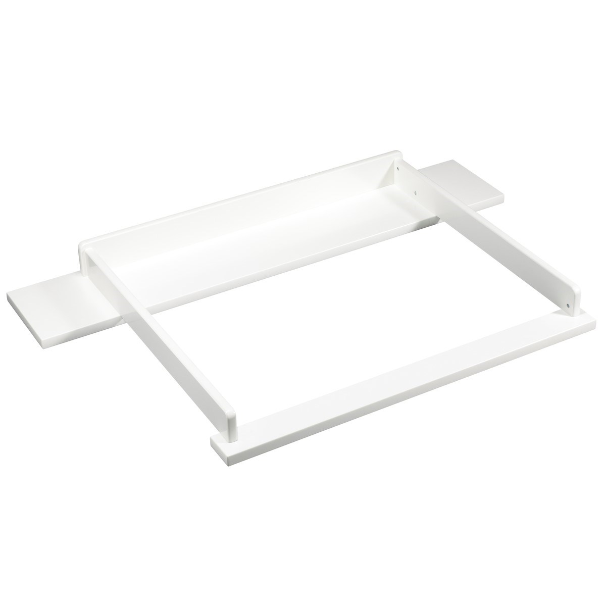 Plan à langer pour commode en bois blanc Plan à langer pour commode en bois blanc