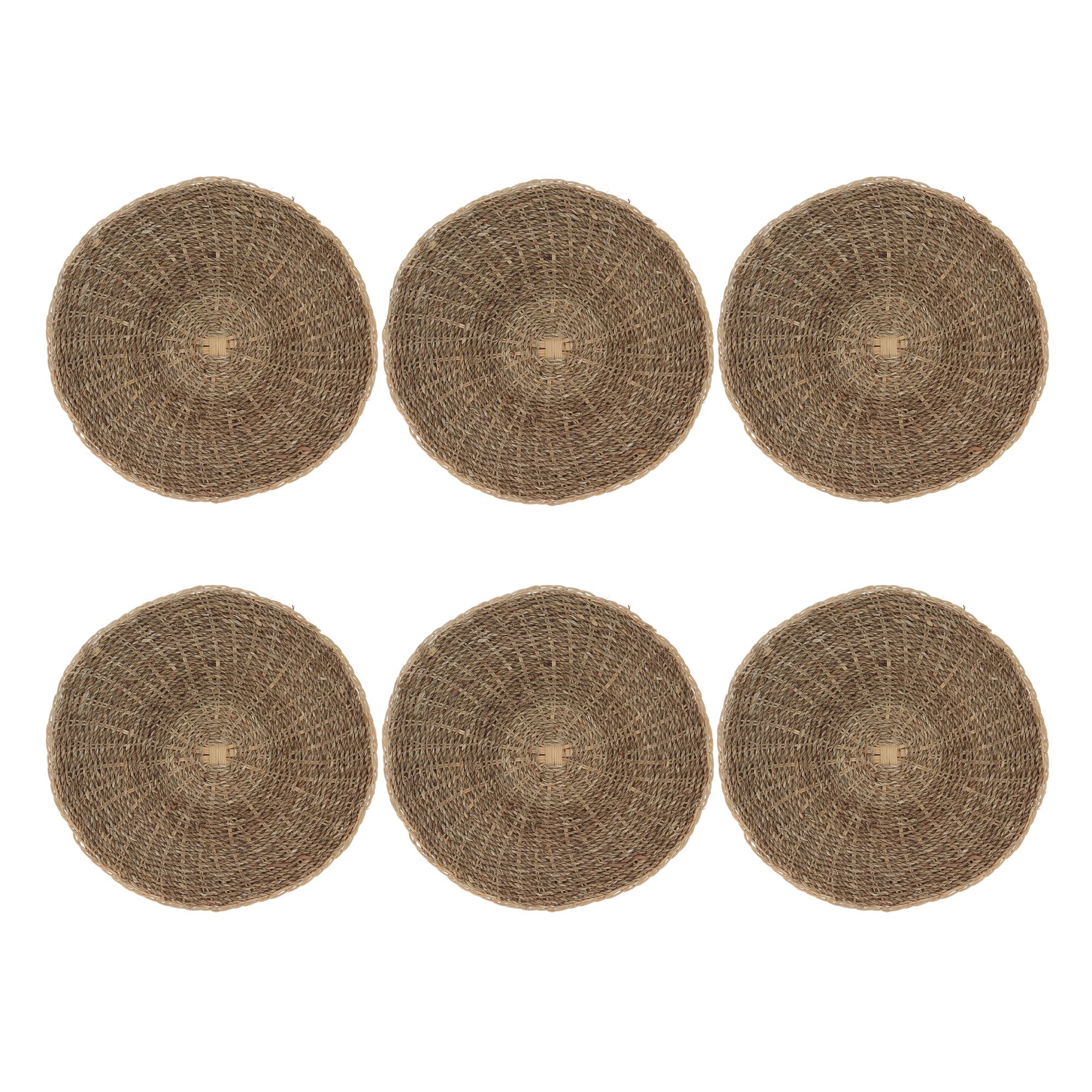 Lot de 6 sets de table rond Lot de 6 sets de table rond