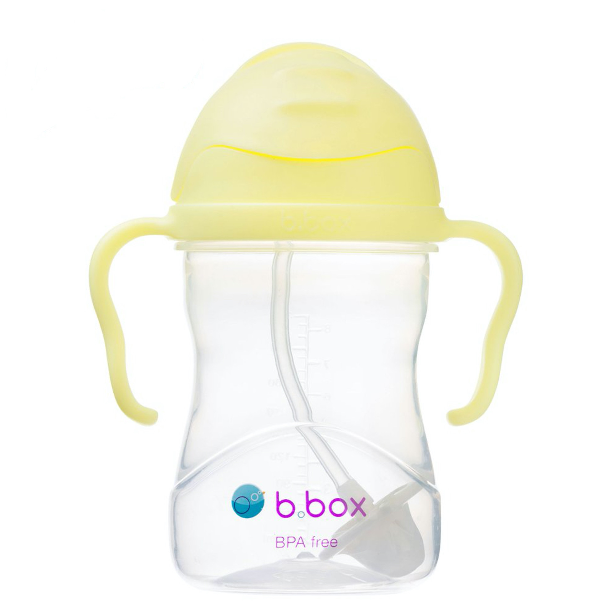 Tasse d'apprentissage avec paille pondérée jaune bébé Tasse d'apprentissage avec paille pondérée jaune bébé