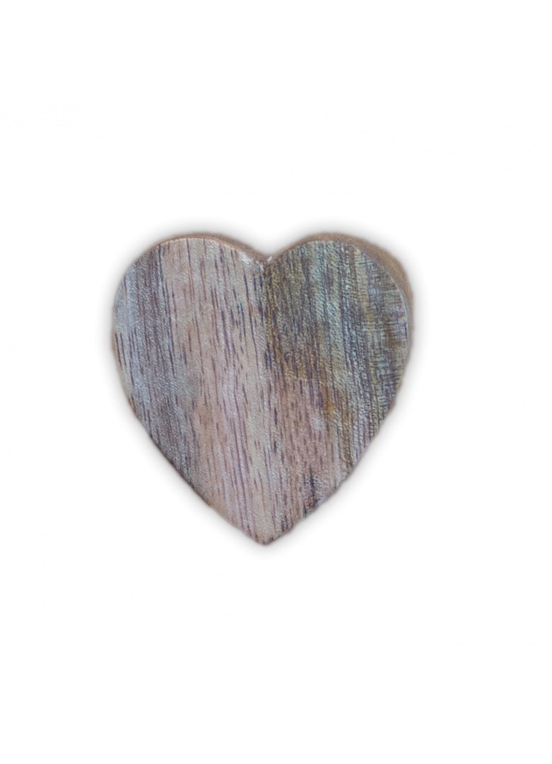 Bouton de porte coeur bois Bouton de porte coeur bois