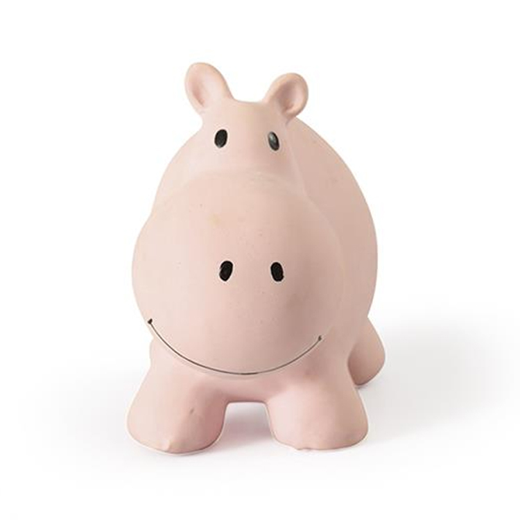 Hippopotame en caoutchouc naturel Hippopotame en caoutchouc naturel