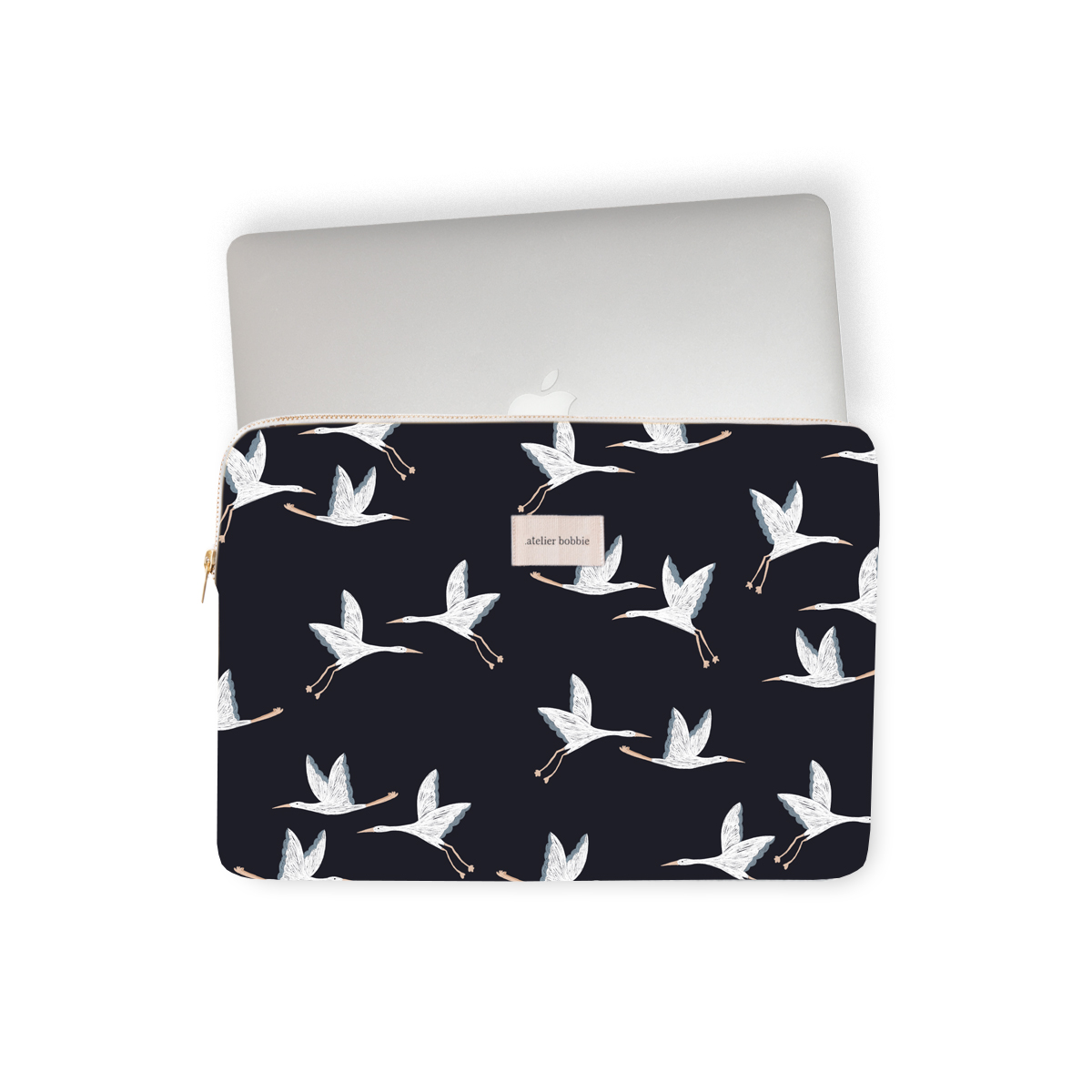 Housse d'ordinateur en coton Sidonie 15/16 pouces