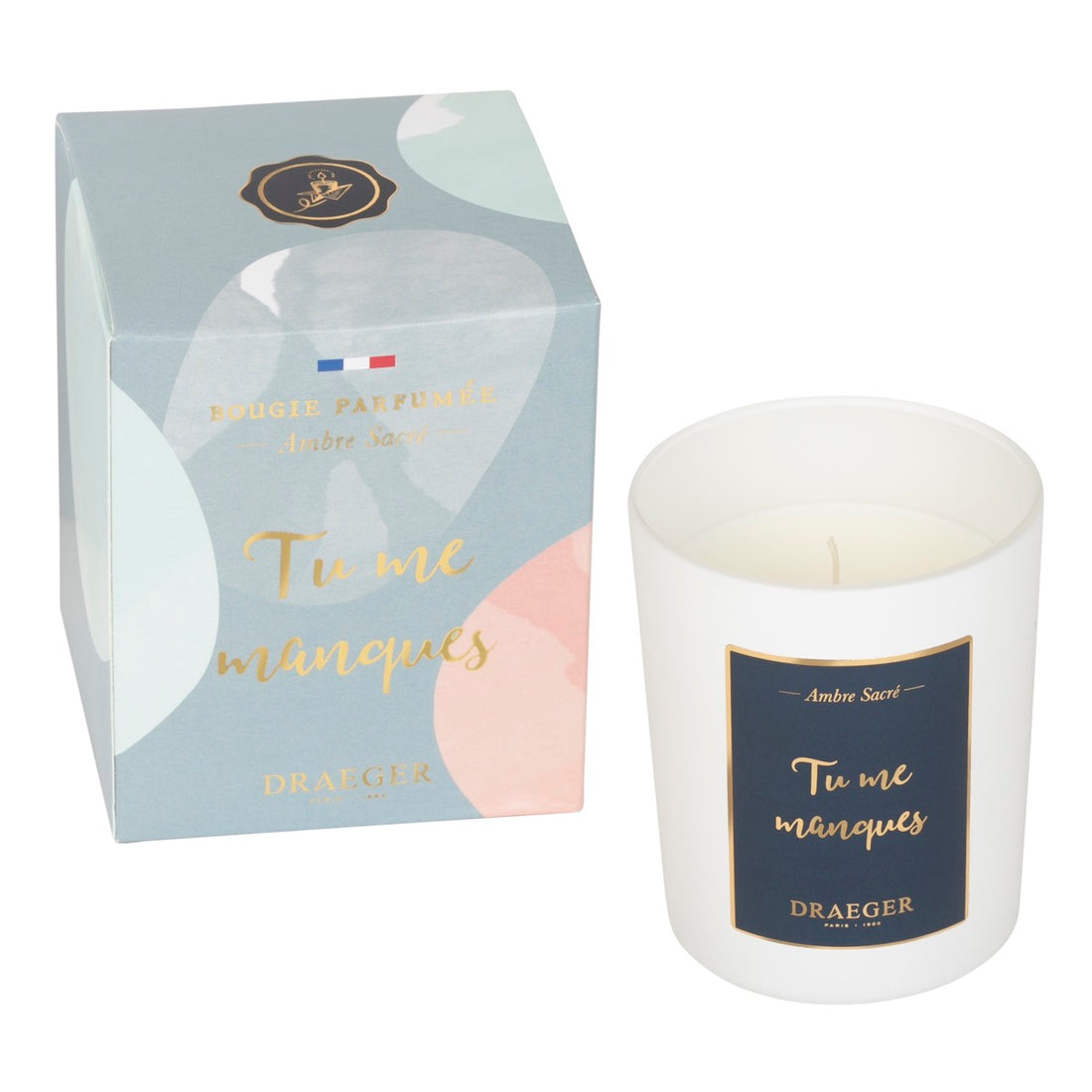 Bougie Cadeau - Tu Me Manques Bougie Cadeau - Tu Me Manques