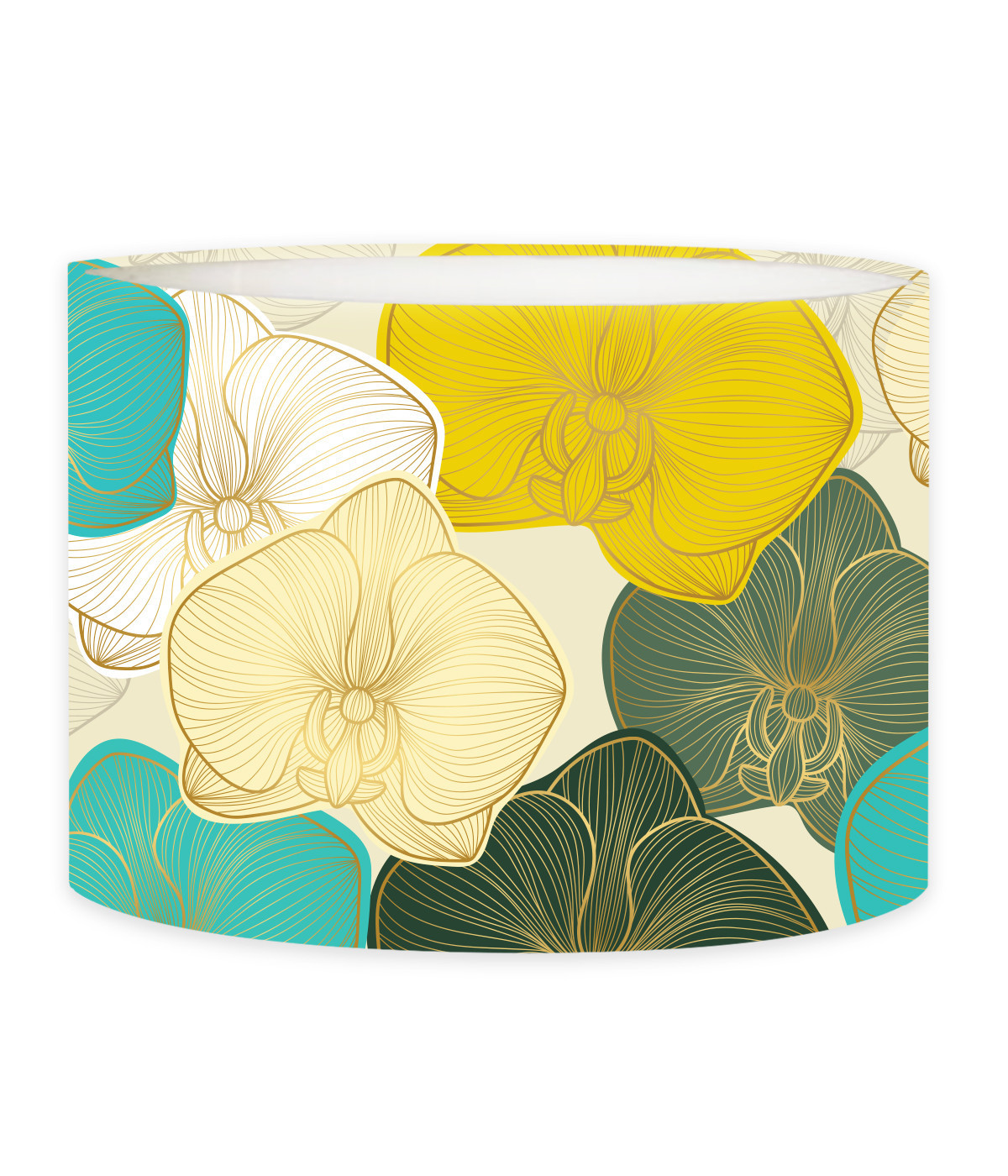 Abat-jour Chevet Floral Chagpa D 25 x H 20 Abat-jour Chevet Floral Chagpa D 25 x H 20