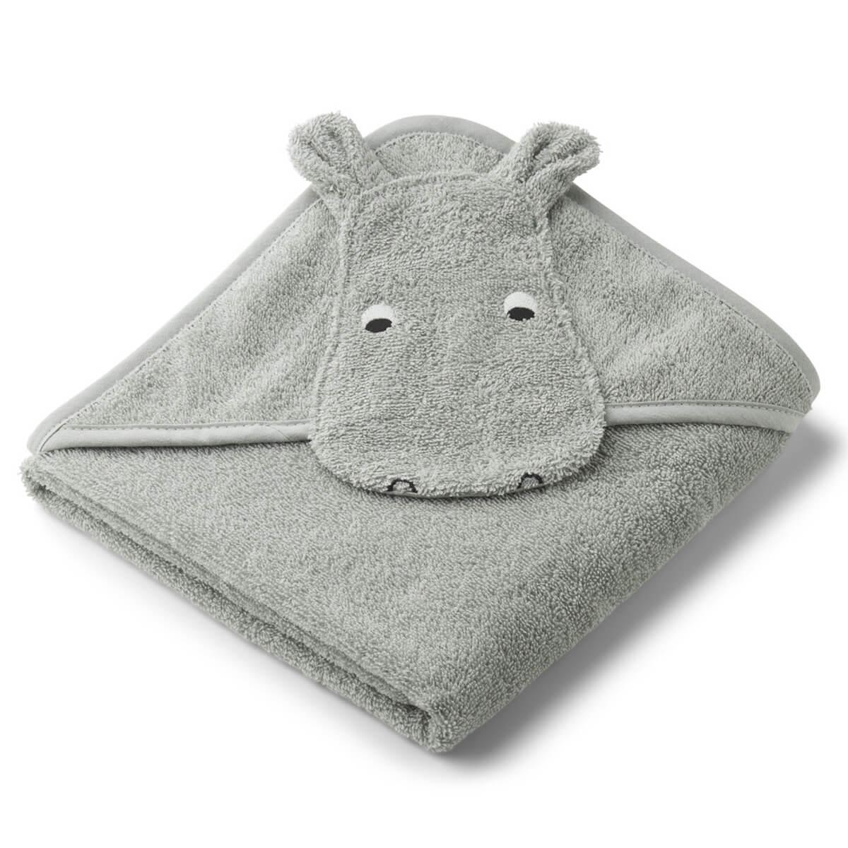 Cape de bain albert hippo dove bleu Cape de bain albert hippo dove bleu