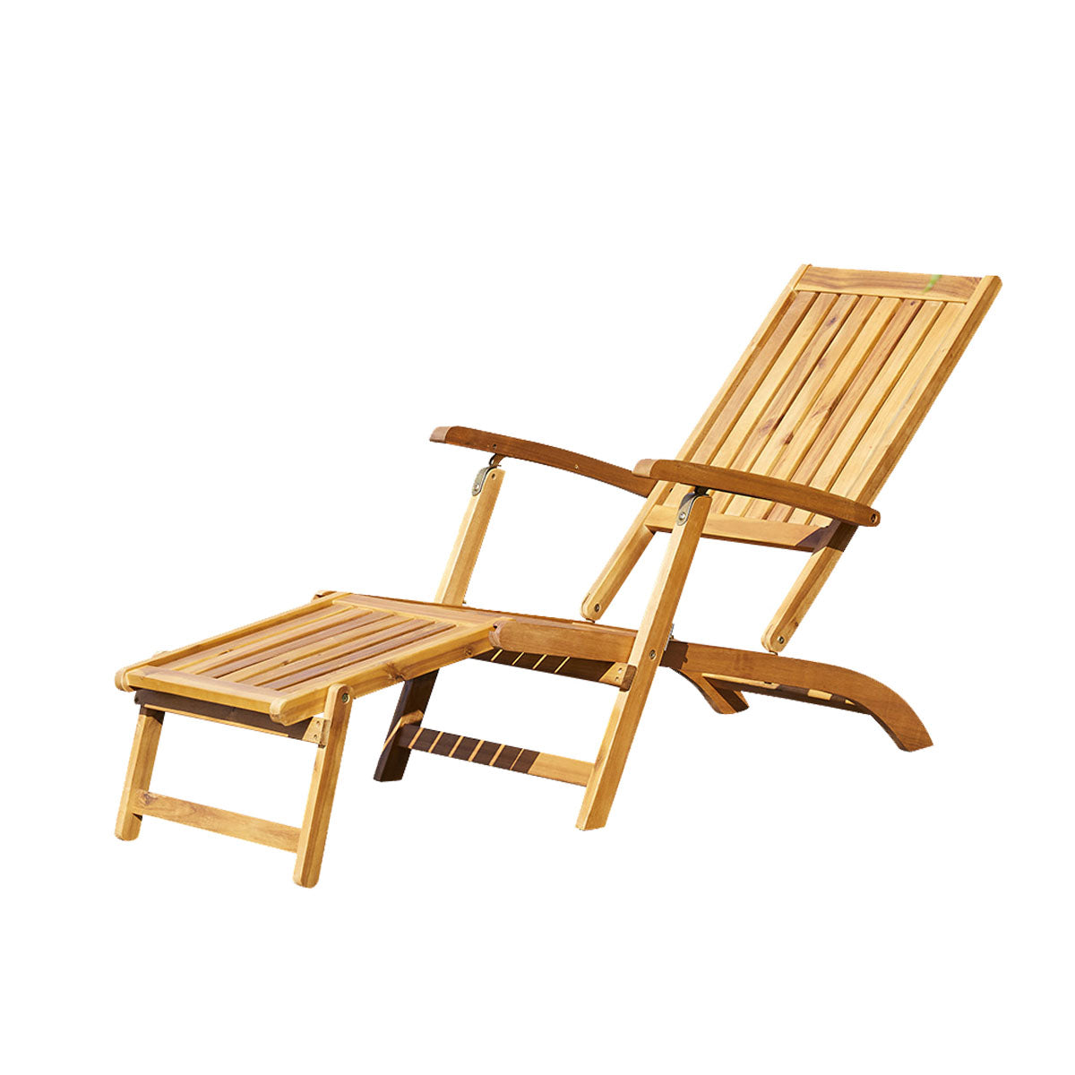 Bain de soleil en acacia