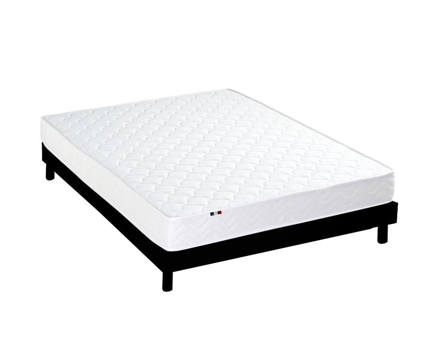Ensemble Matelas accueil Latex Sommier en Kit Anthracite 140x190 Ensemble Matelas accueil Latex Sommier en Kit Anthracite 140x190