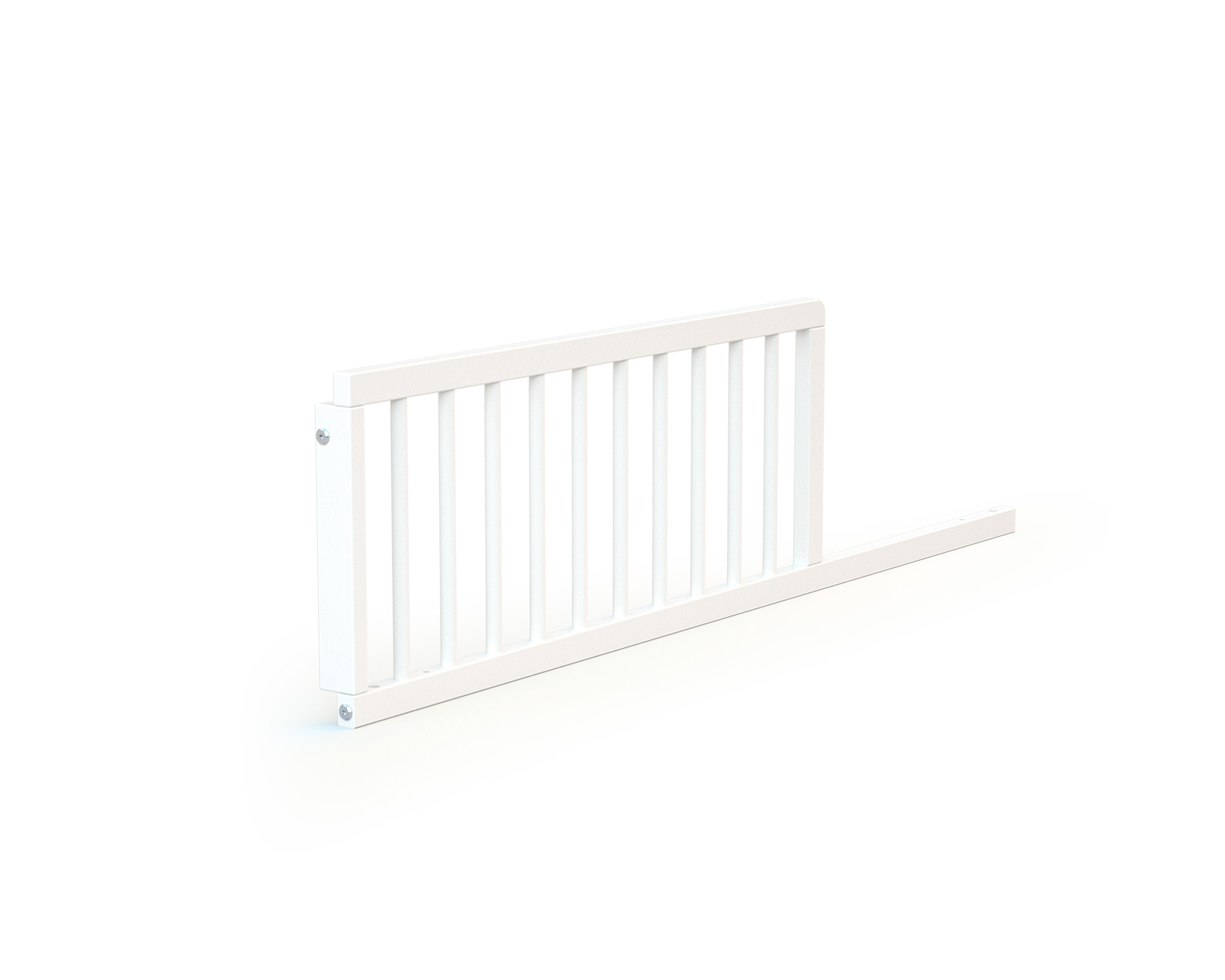 Barrière de lit bébé 120cm blanc