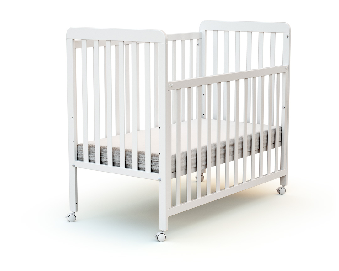 Lit bébé coulissant 60x120 blanc Lit bébé coulissant 60x120 blanc