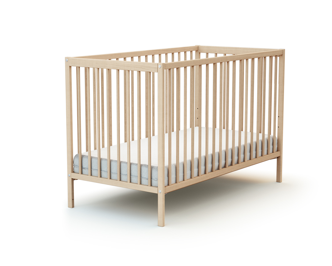 lit bébé essentiel en bois