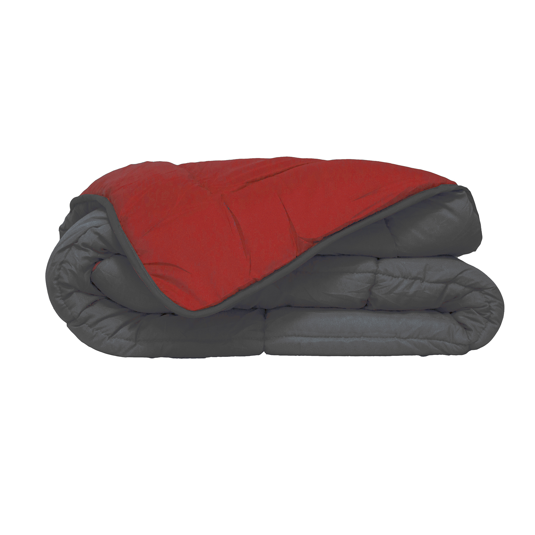 Couette d'été en microfibre bicolore microfibre gris/rouge 200x140 Couette d'été en microfibre bicolore microfibre gris/rouge 200x140