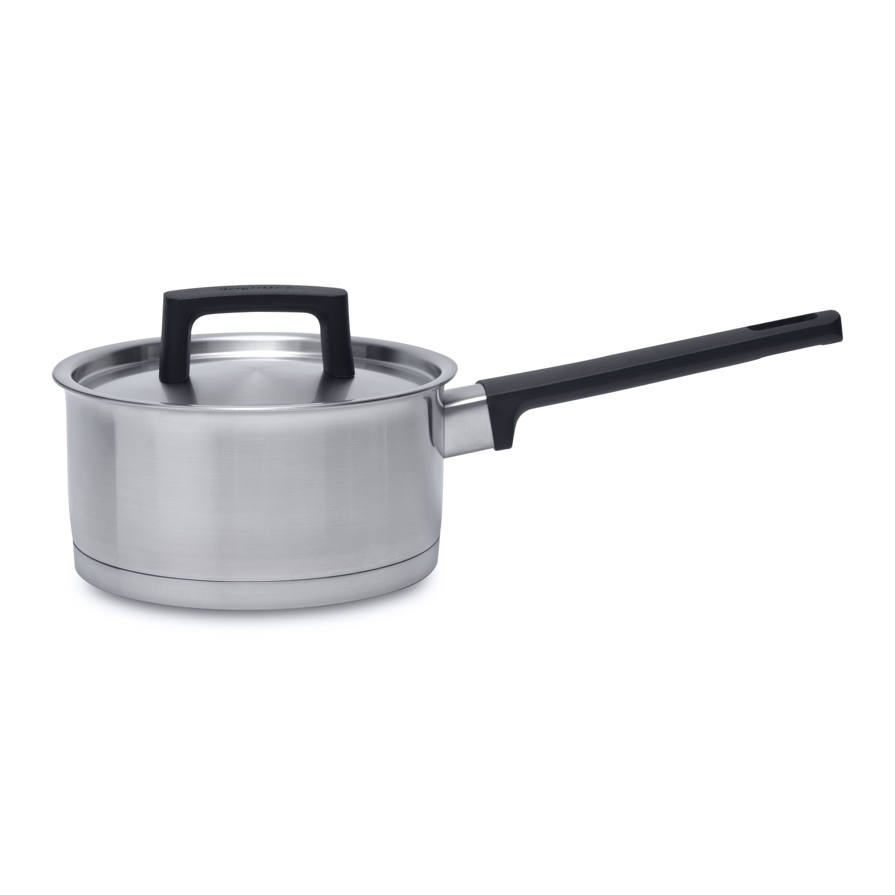 Casserole en acier avec couvercle D16cm Casserole en acier avec couvercle D16cm