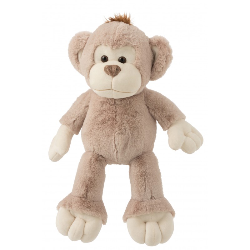 Peluche singe beige/écru Peluche singe beige/écru