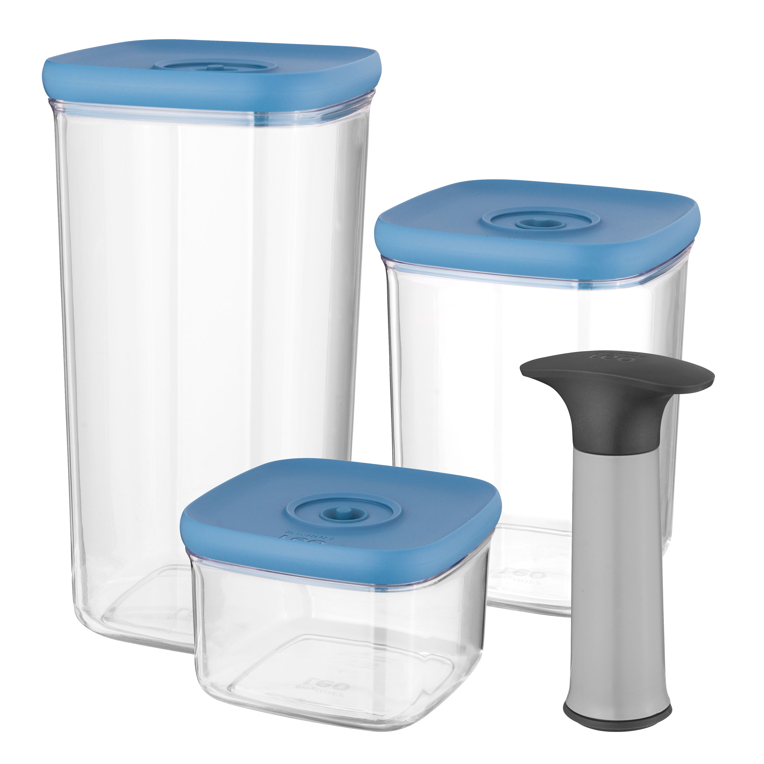 Récipients alimentaires sous-vide en pvc set de 4 pcs Récipients alimentaires sous-vide en pvc set de 4 pcs