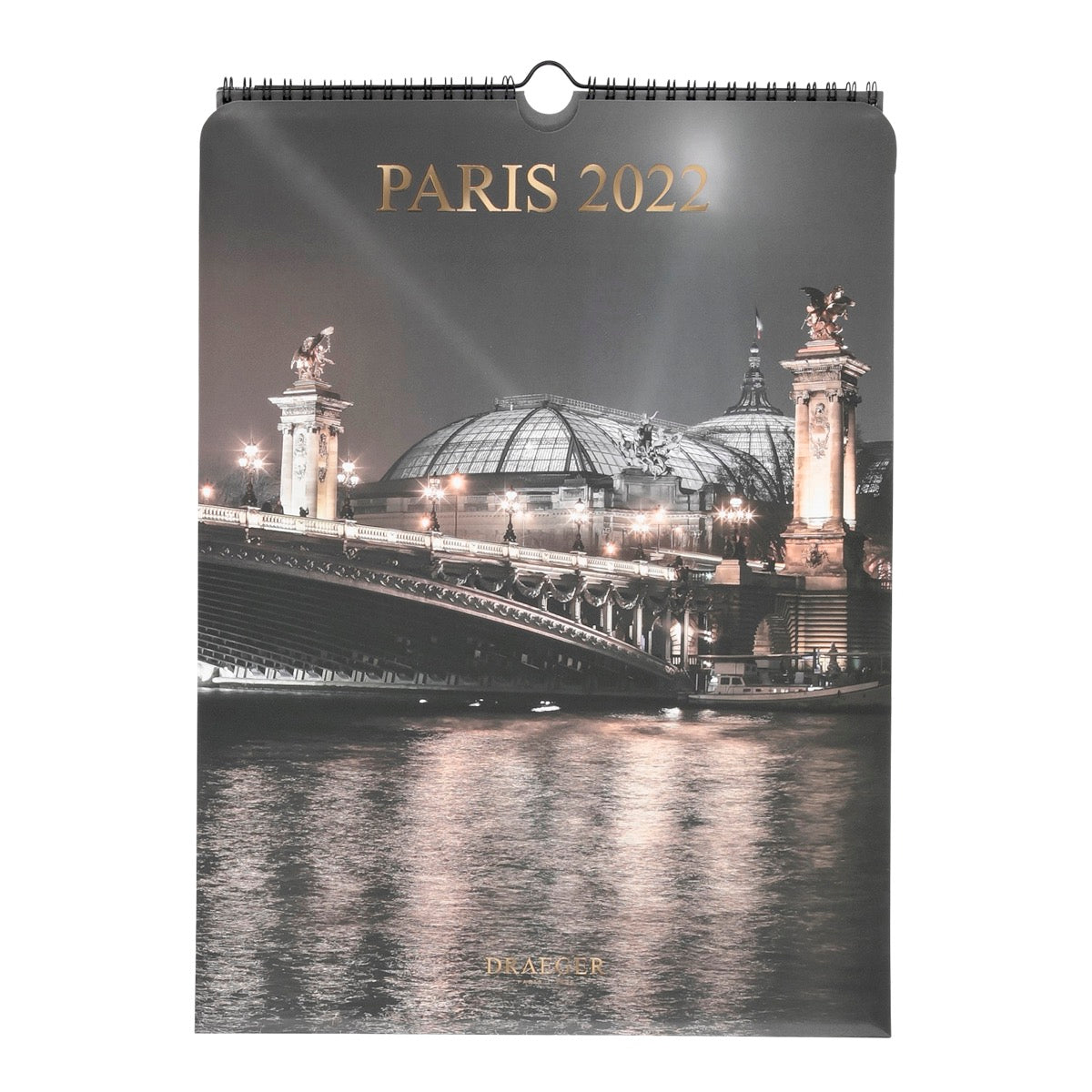 Calendrier Mural Déco 2022 - Paris Calendrier Mural Déco 2022 - Paris