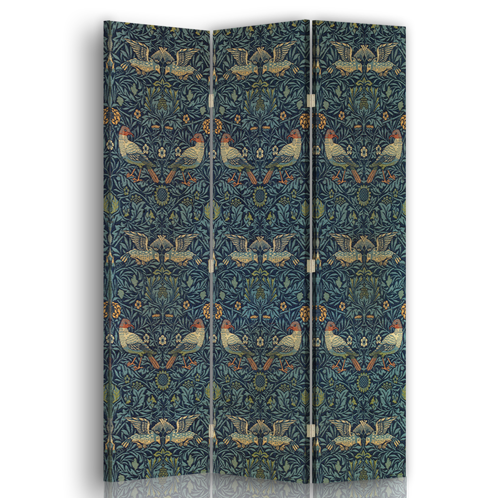 Paravent - Cloison Bird - William Morris 110x150cm (3 volets)