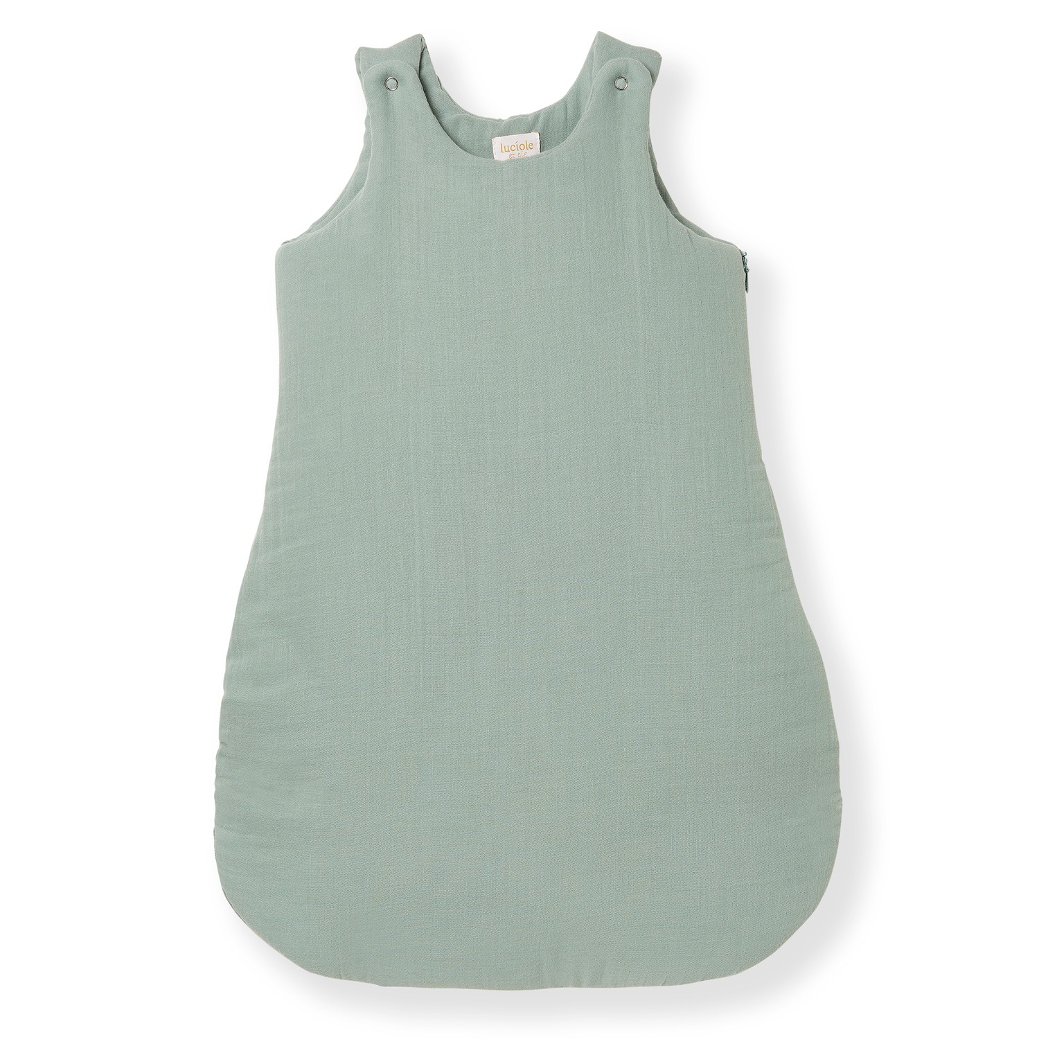 Gigoteuse en gaze de coton biologique vert sauge 24-36 mois Gigoteuse en gaze de coton biologique vert sauge 24-36 mois
