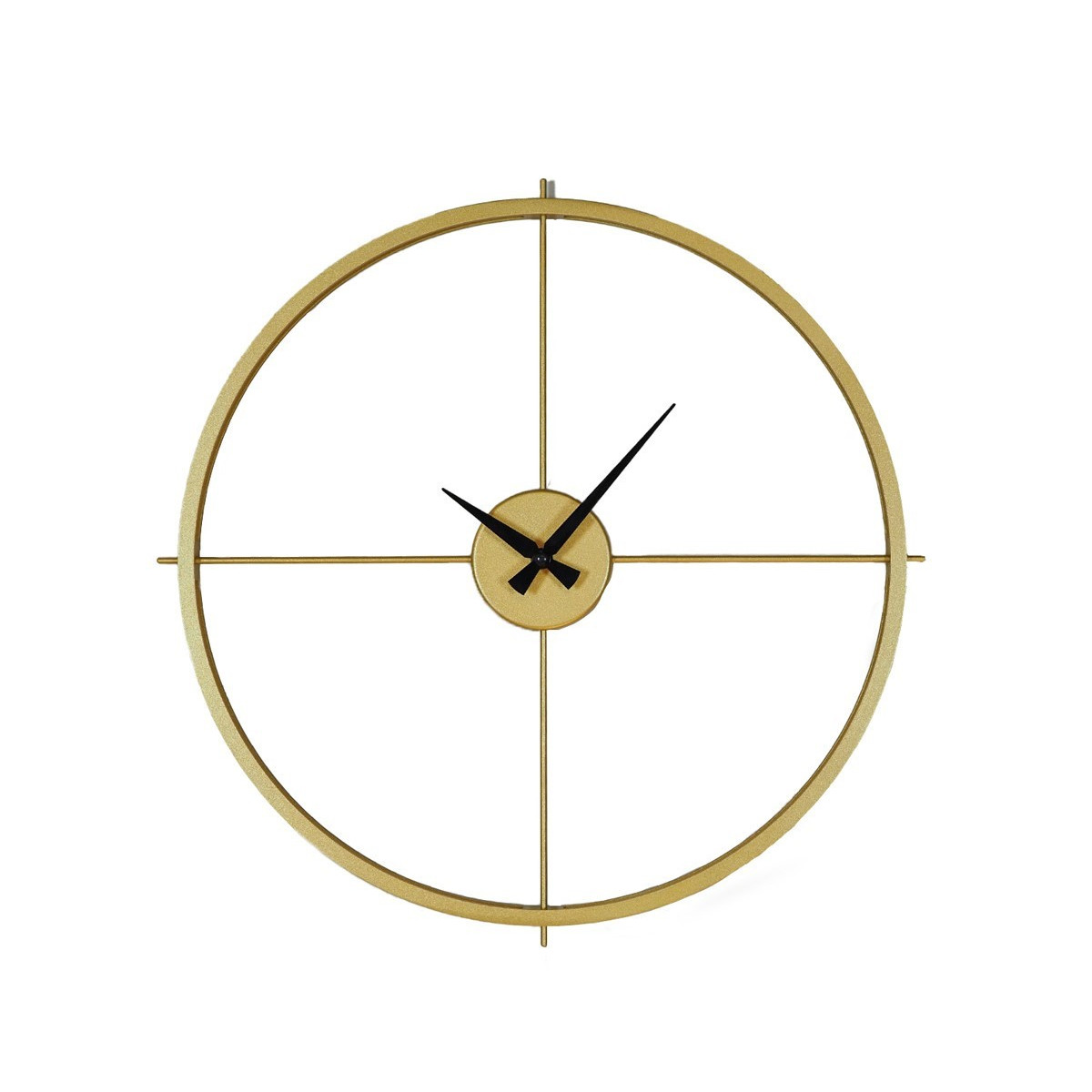 Horloge murale arcadia Or 70x70 Horloge murale arcadia Or 70x70