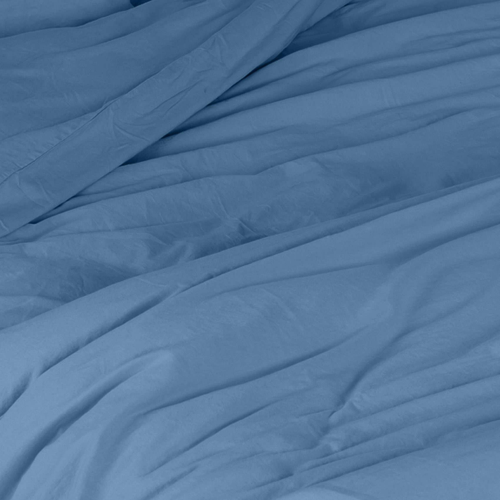 Taie d'oreiller en coton lavé coton denim 70x50 Taie d'oreiller en coton lavé coton denim 70x50
