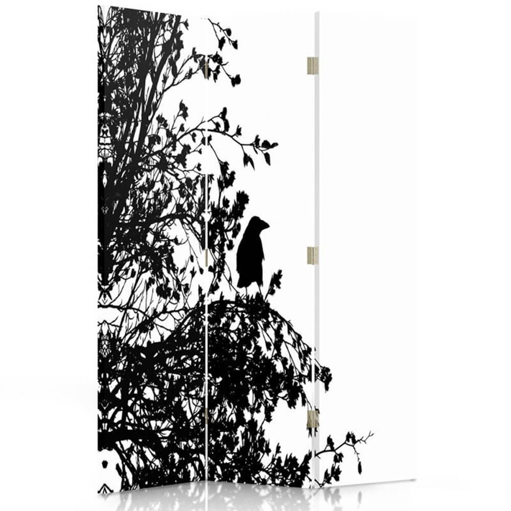 Paravent - Cloison Forest Silhouette cm 110x150 (3 volets)