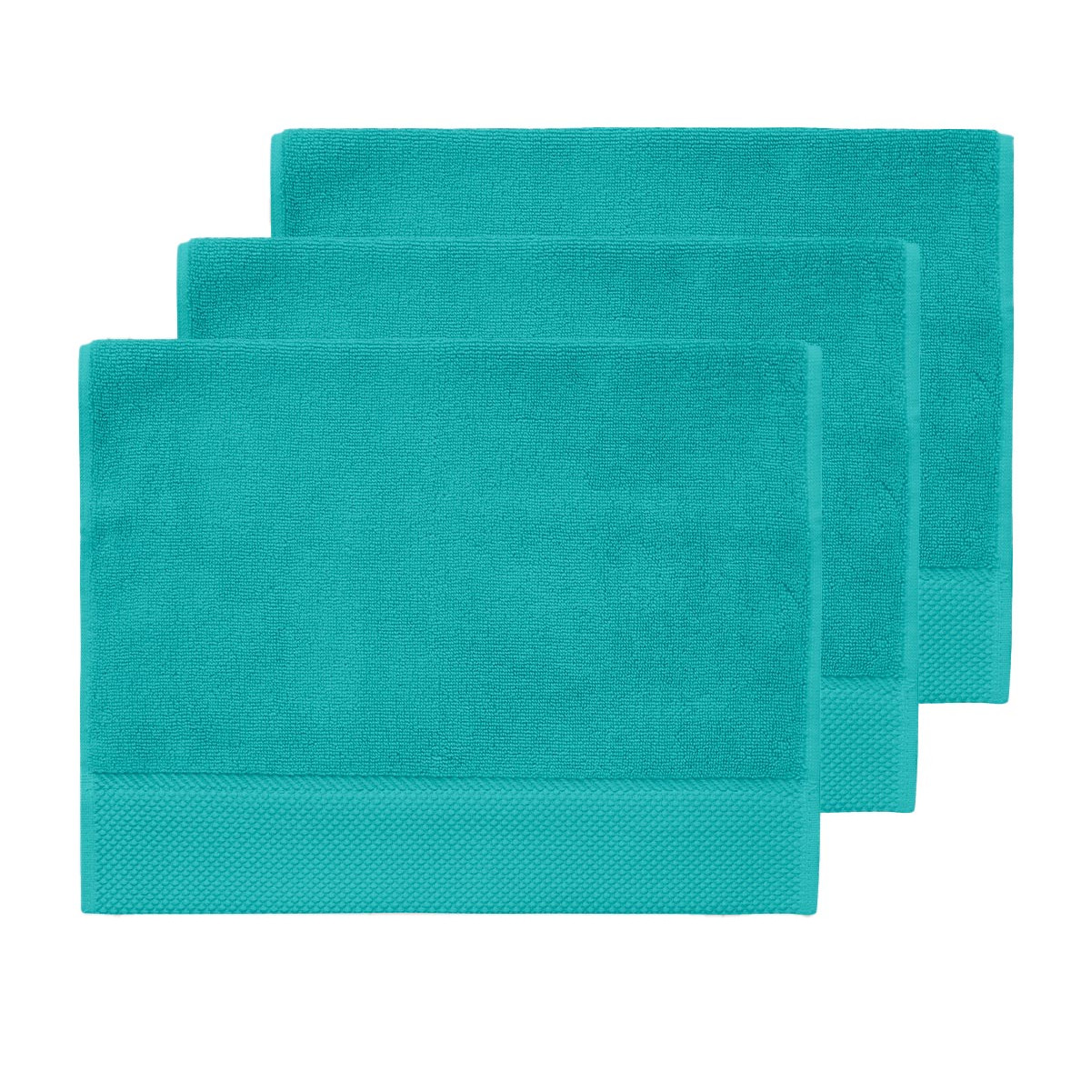 3 grandes serviettes d'invité zéro twist 560g Canard 40x60 cm 3 grandes serviettes d'invité zéro twist 560g Canard 40x60 cm
