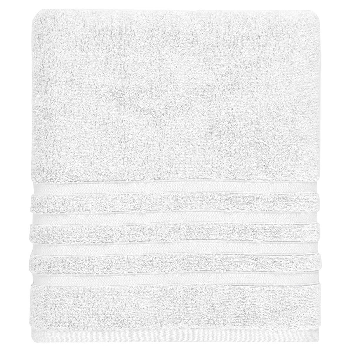 maxi drap de bain 600 g/m²  blanc 100x150 cm