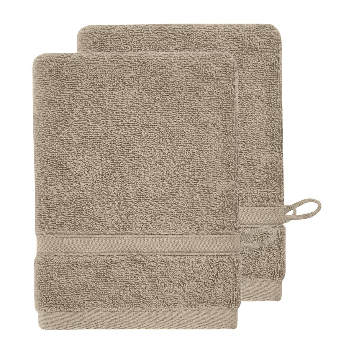 2 gants en coton bio Corde 16x22 cm 2 gants en coton bio Corde 16x22 cm