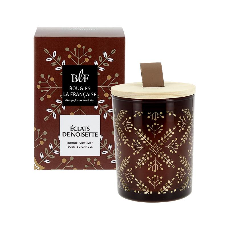 Bougie parfumée éclats de noisette Bougie parfumée éclats de noisette