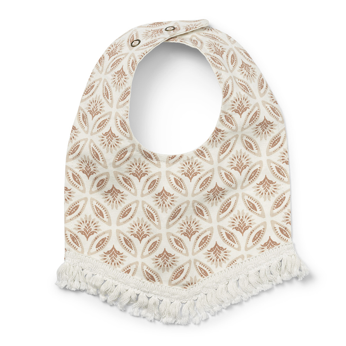 Bavoir bandana avec franges Bavoir bandana avec franges