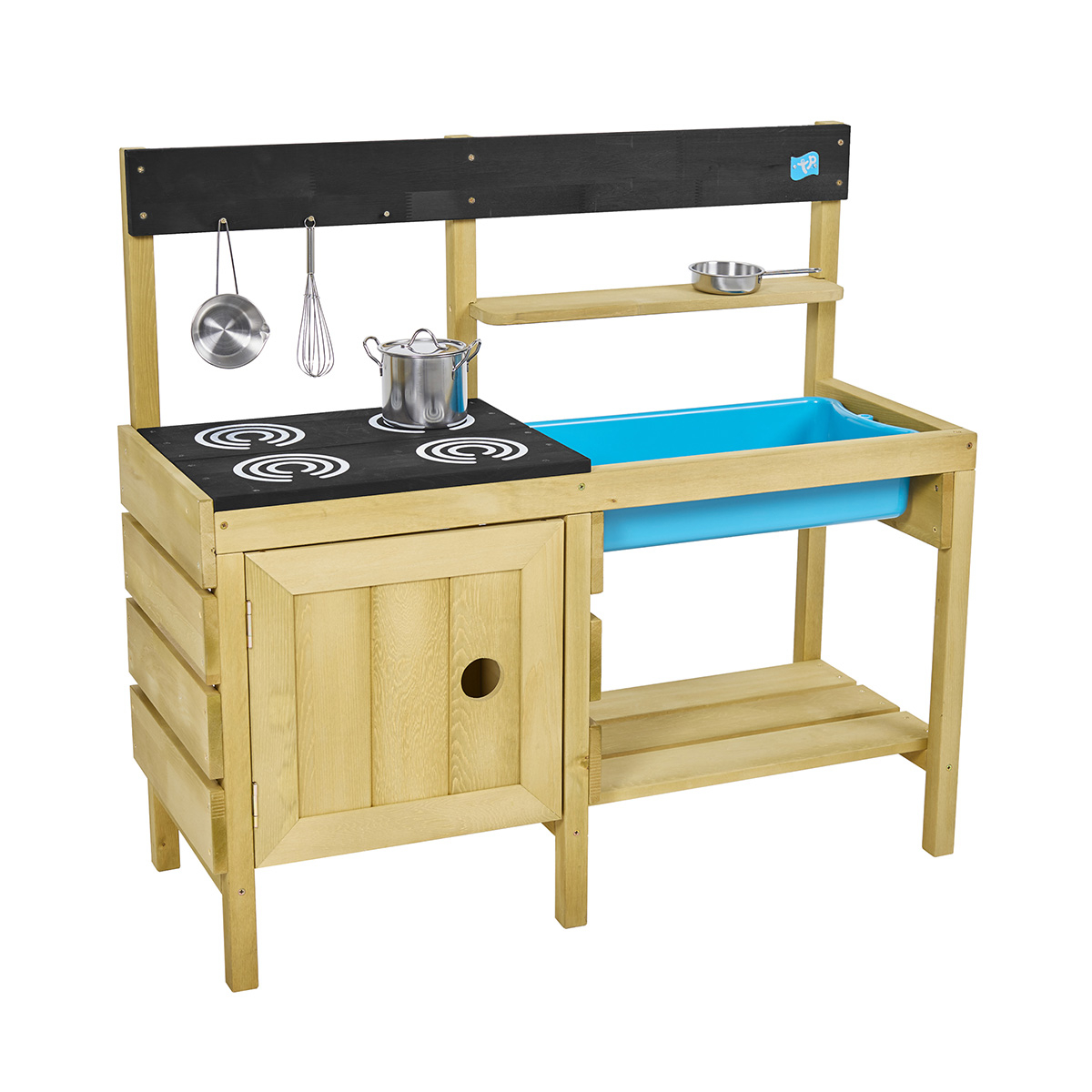 Cuisine extérieure en bois pour enfant Cuisine extérieure en bois pour enfant